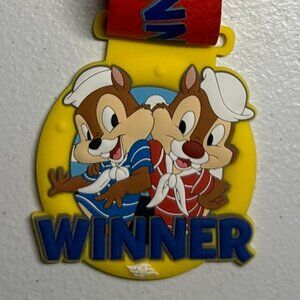 Disney Cruise Line Winner Medallion Chip & Dale